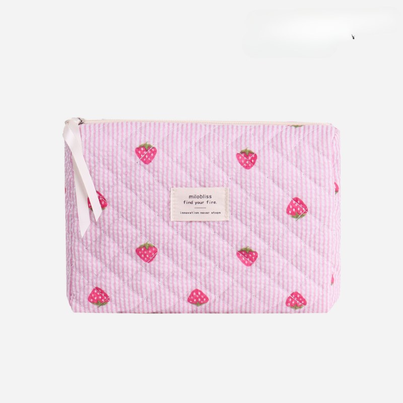 Candy Color Sweet Large Capacity Make Up Bag