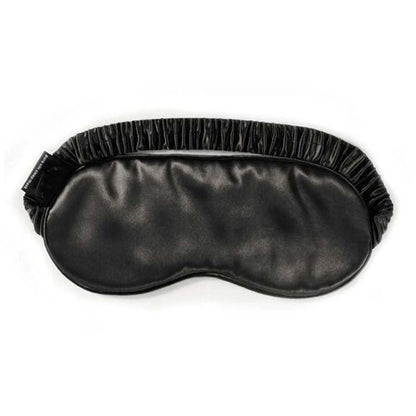 Solid Color Silk Eye Mask With Elastic Band