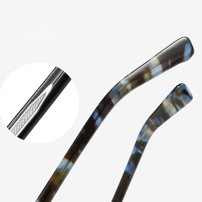 Classic Retro Oval Frame Sunglasses