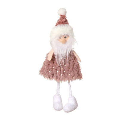Mini Doll Christmas Tree Ornament