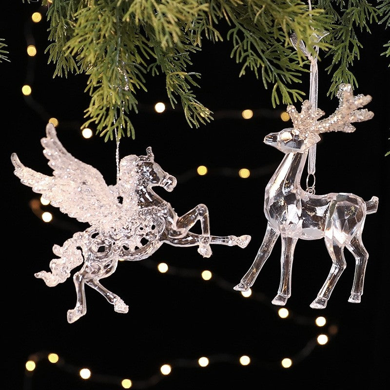 Christmas Wooden Candle Decorations