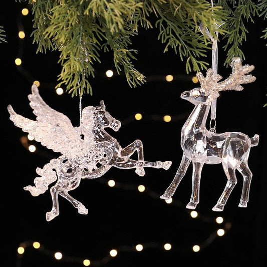 Christmas Wooden Candle Decorations