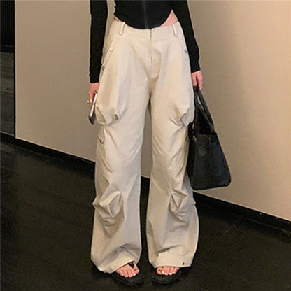 Stylish Large Pocket American Cargo Pants