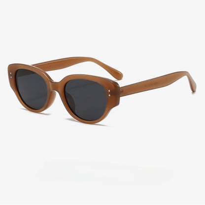 Cat-Eye Frame Polarized Sunglasses
