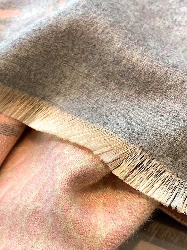 Imitation Cashmere Printed Double-Side Shawl Scarf