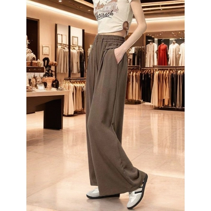 2-Pack High Waist Relaxed Fit Wide Leg Pants