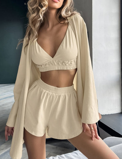 Solid Color Sexy Homewear Sets