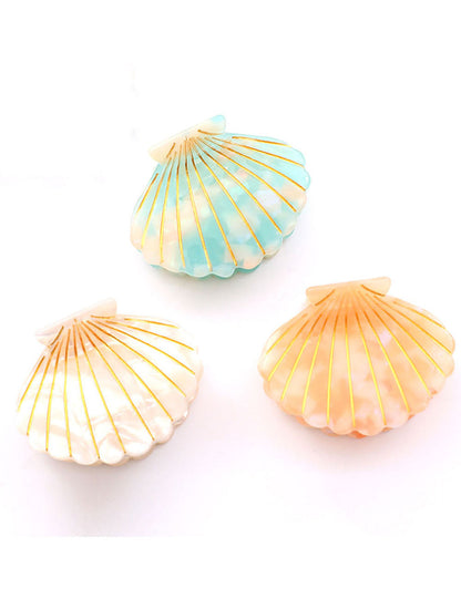 Simple Colorful Shell Acetate Claw Claw
