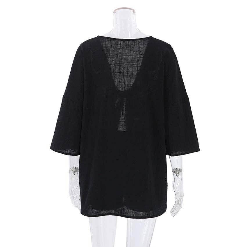 String Tie Shirt And Short Seys