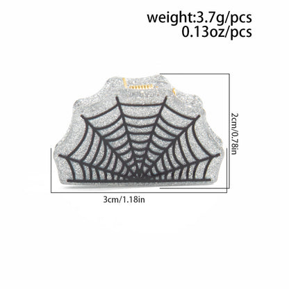 Cute Halloween Spider Ghost Mini Hair Claw