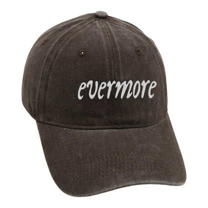 Distressed Letter Embroidered Baseball Caps