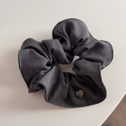 Fine Pinstripe Simple Love Hair Tie