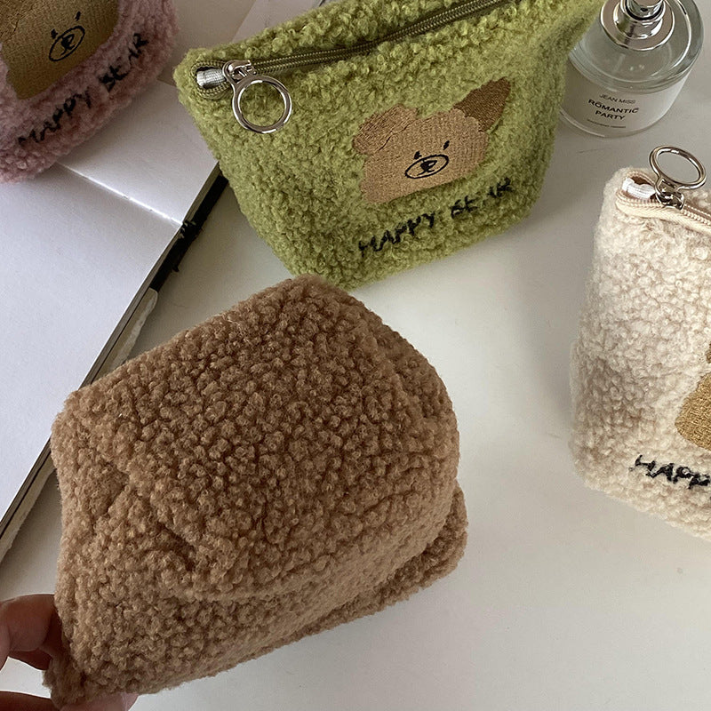 Plush Bear Cute Cosmetic Bag