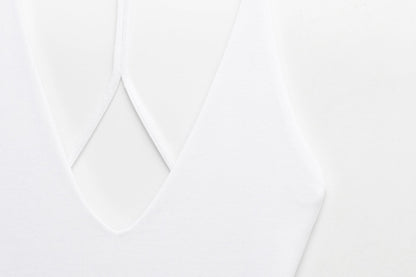 Simple Solid Color Halter Ruffle Dress