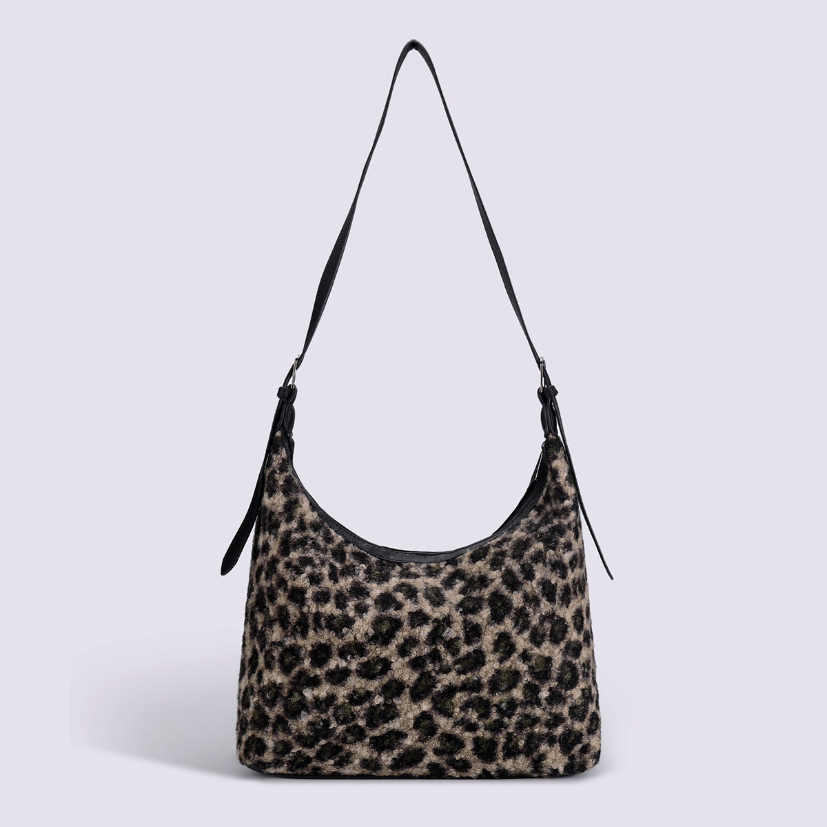 Trendy Leopard Print Shoulder Bag