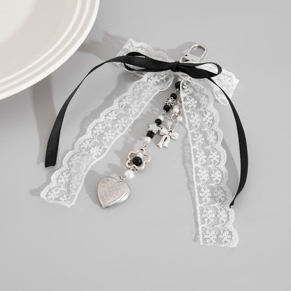 Sweet Bow Ribbon Keychain Bag Charms