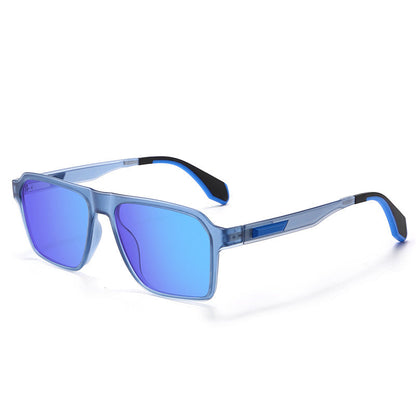 Classic Color Block Punk Sunglasses