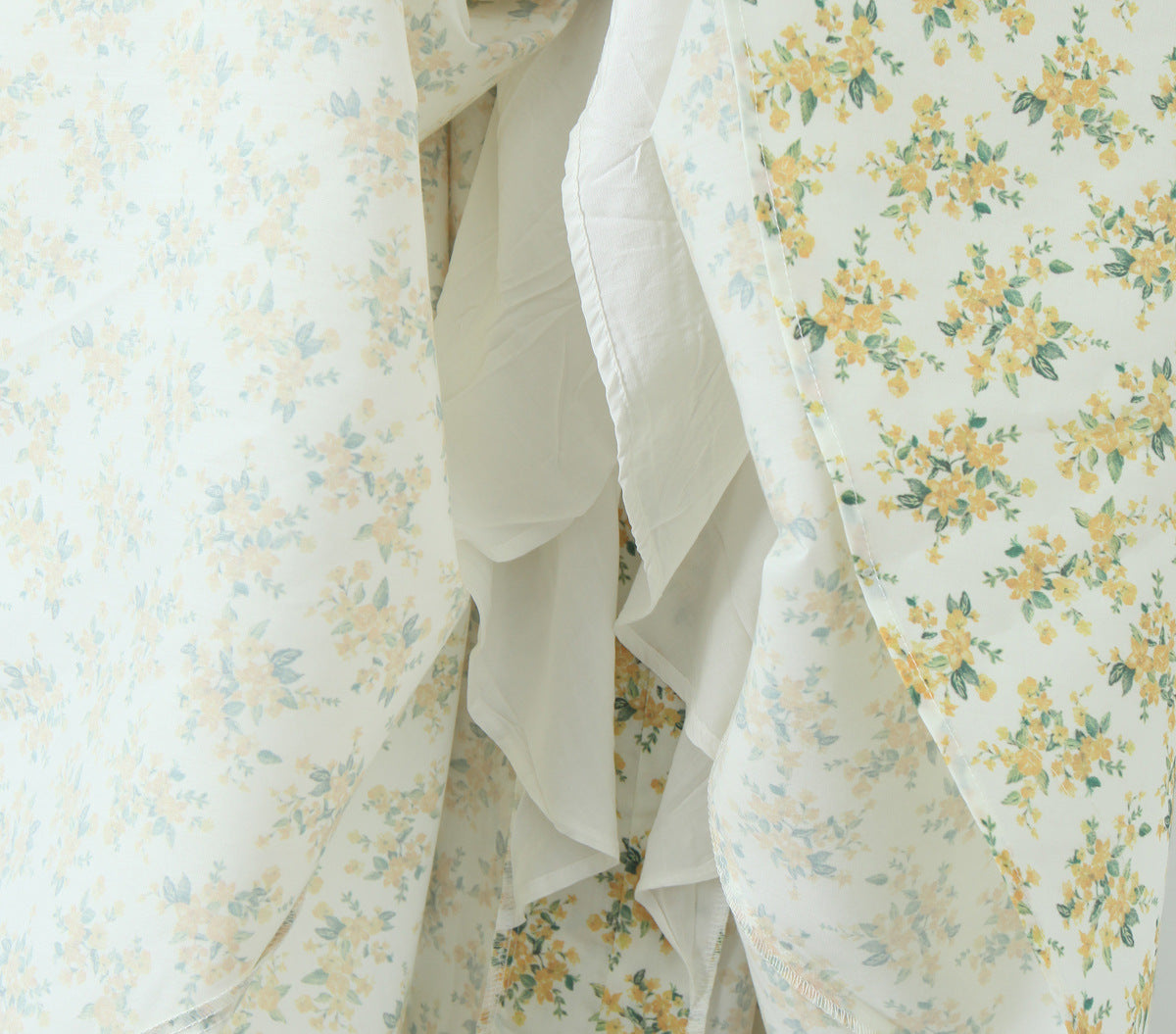 Vintage Floral Halter V-Neck Maxi Dress