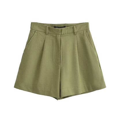 2-Piece Casual Vest Top and Shorts Set