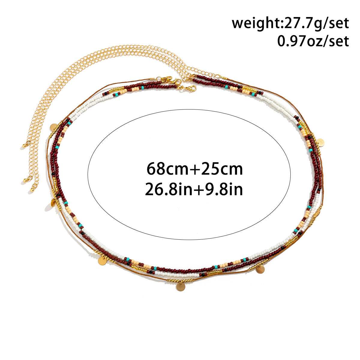Sexy Bead Shell Beach Waist Chain