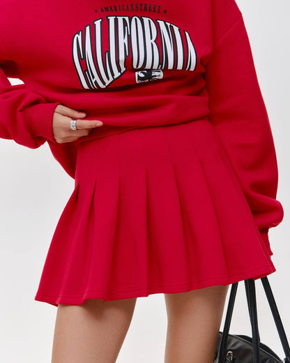 Vintage Loose Casual Print Hoodie