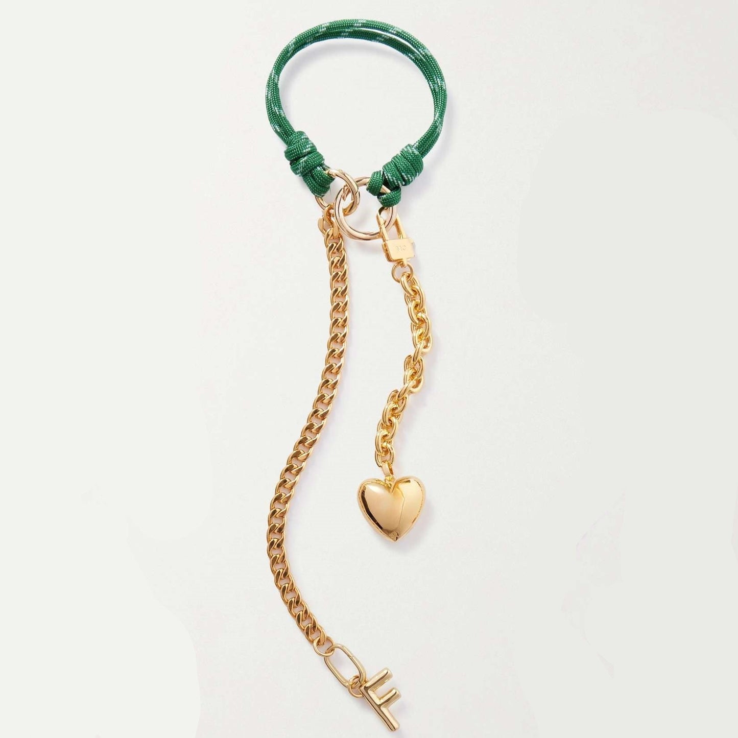 Minimalist Beaded Rope Braided Bag Charm