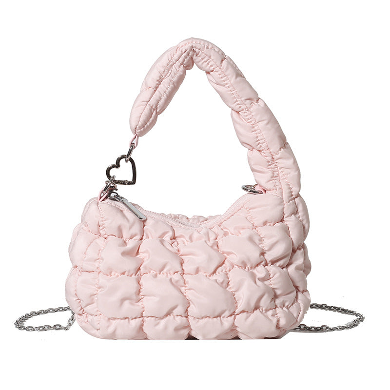 Cute Cloud Puffer Chain Mini Handbag