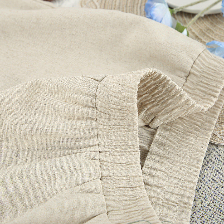 Flounce Simple Loose Homewear Sets