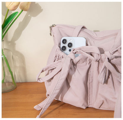 Bow Knot Sweet Casual Simple Shoulder Bag