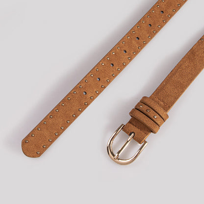 Punk Stud Western Simple Belt