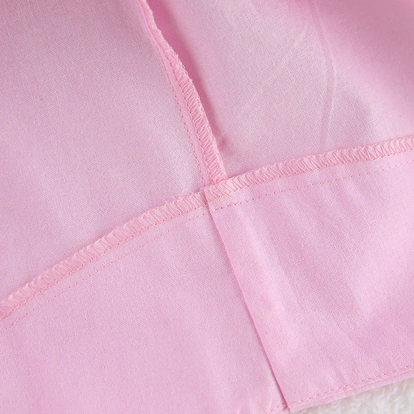 Solid Color Loose Simple Homewear Sets