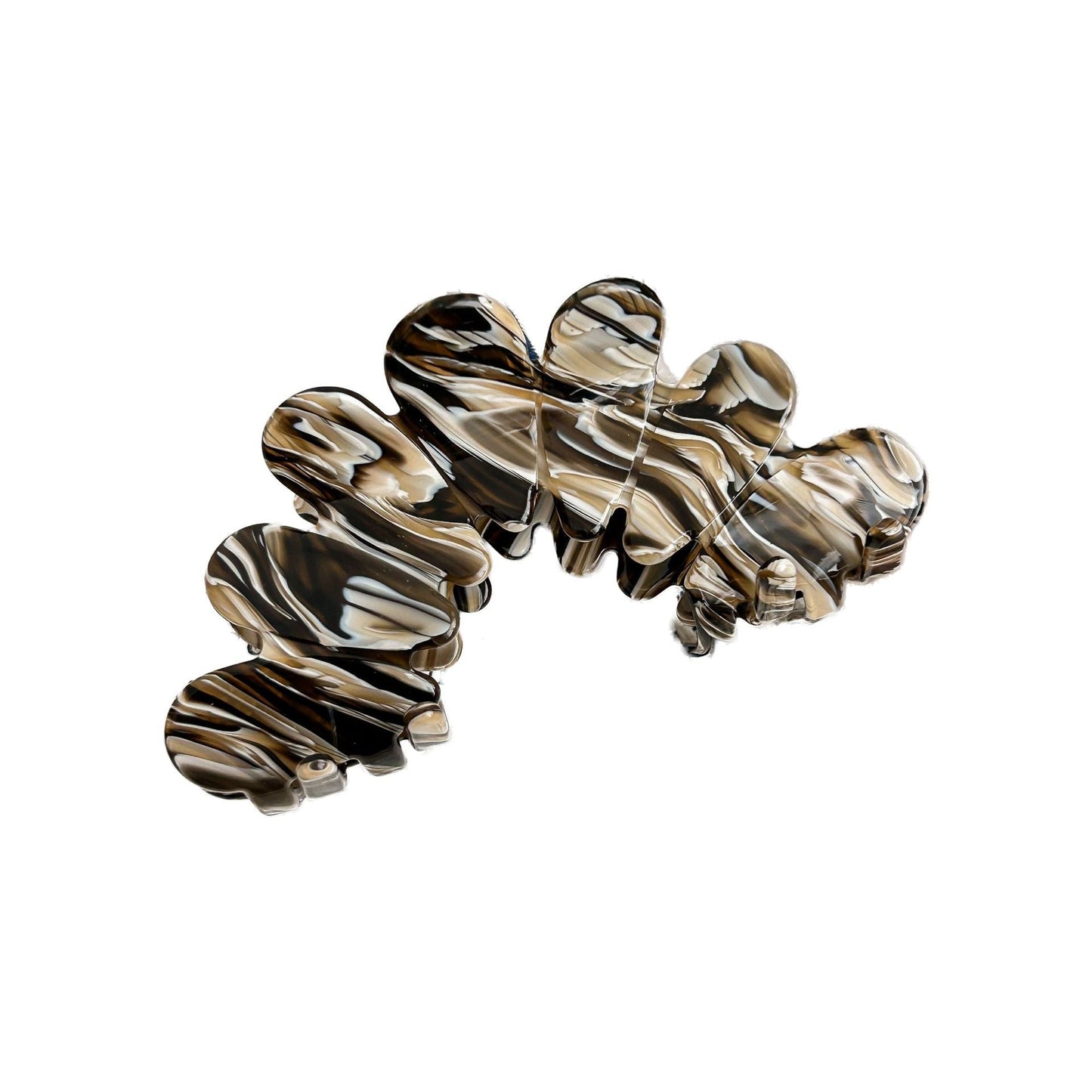 Elegant Geometric Acetate Hair Claw Clips