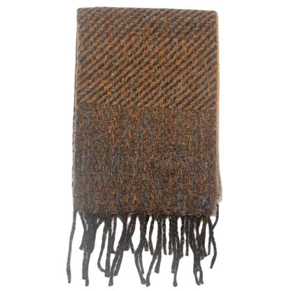 Gradient Color Tassel Soft Scarves