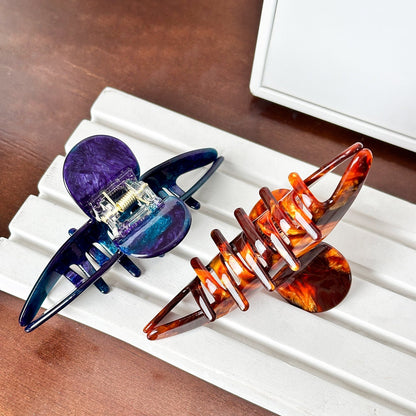 Minimalist Large Acetate Shark Hair Claw