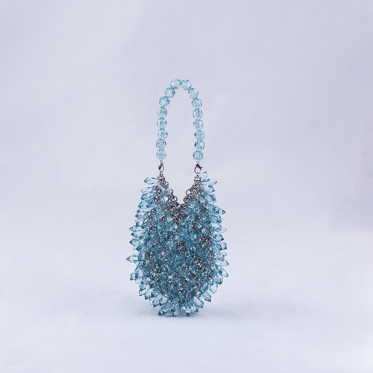 Teardrop Crystal Hollow Handmade Handbag