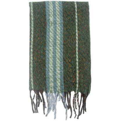 Striped Contrast Color Scarves