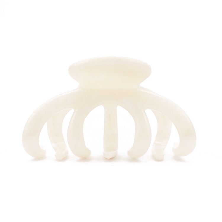 Large Cellulose Acetate Octopus Hair Claw