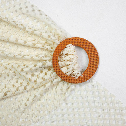 Sexy Bikini One- Piece With Mesh Coverup