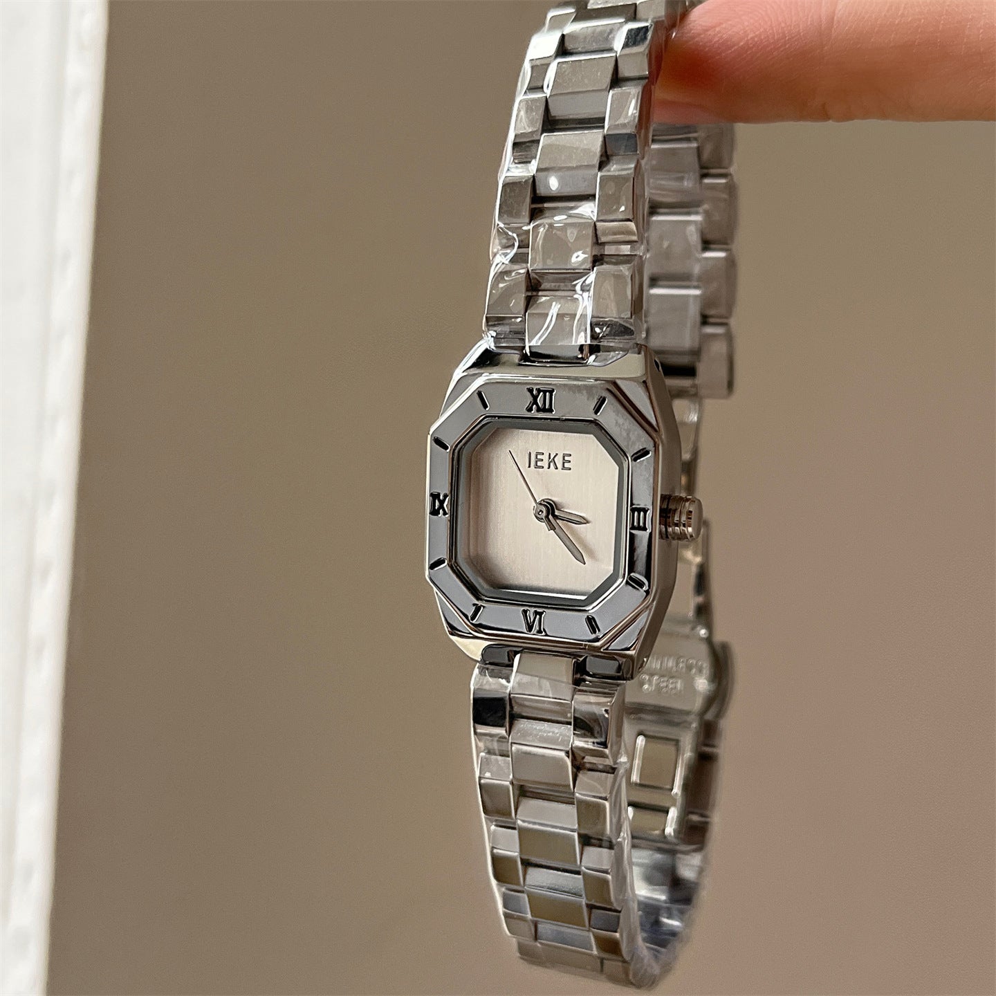 Vintage Gold Tone Octagonal Case Quartz Watch