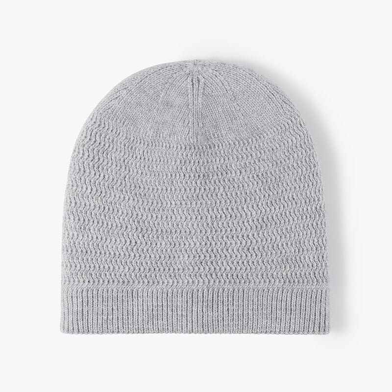 Solid Color Outdoors Thick Knit Beanie