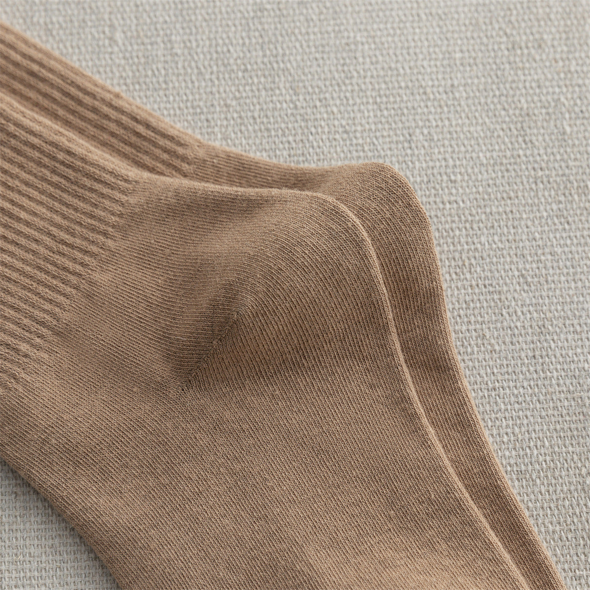 Flounce Solid Color Simple Sweet Socks