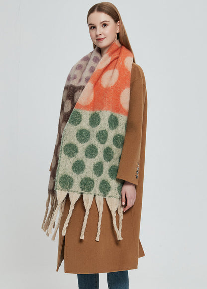 Contrast Color Point Tassel