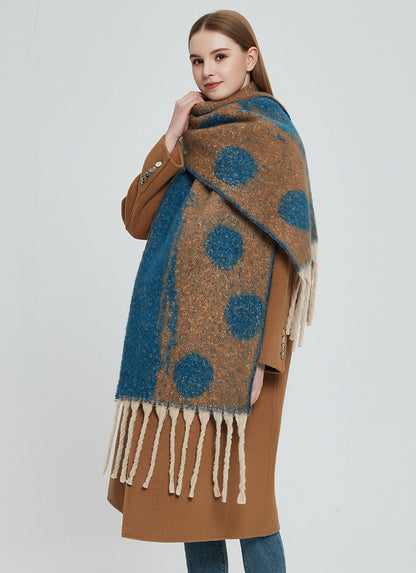 Patchework Color Point Scarves