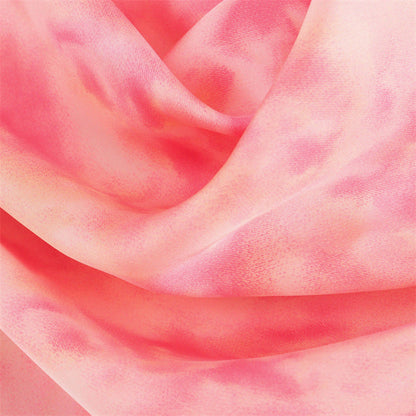 Elegant Flower Printed Cowl Neck Maxi Dress