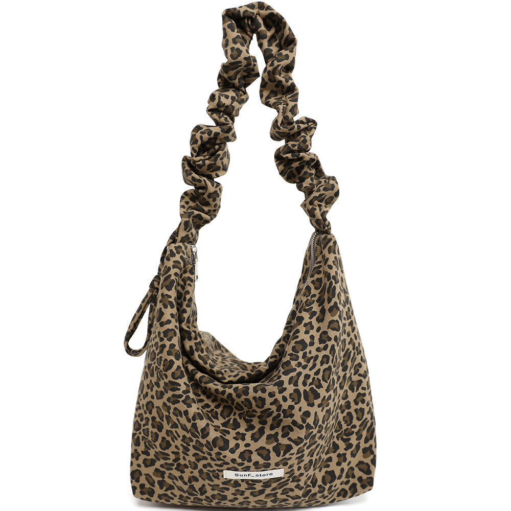 Floral Print Large Capacity Shoulder Bag