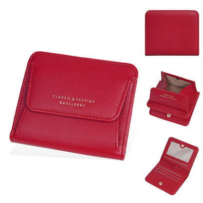 Mini Solid Color Card Cases Wallets