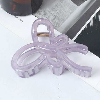 Simple Hollow Out Butterfly Hair Claw Clip