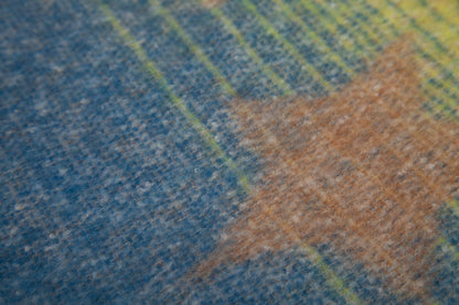 Contrast Color Star Print Scarves