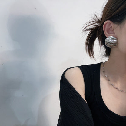 Semicircle Exaggerated Simple Earrings