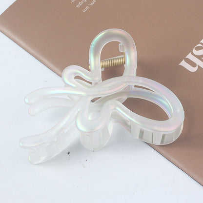 Simple Hollow Out Butterfly Hair Claw Clip